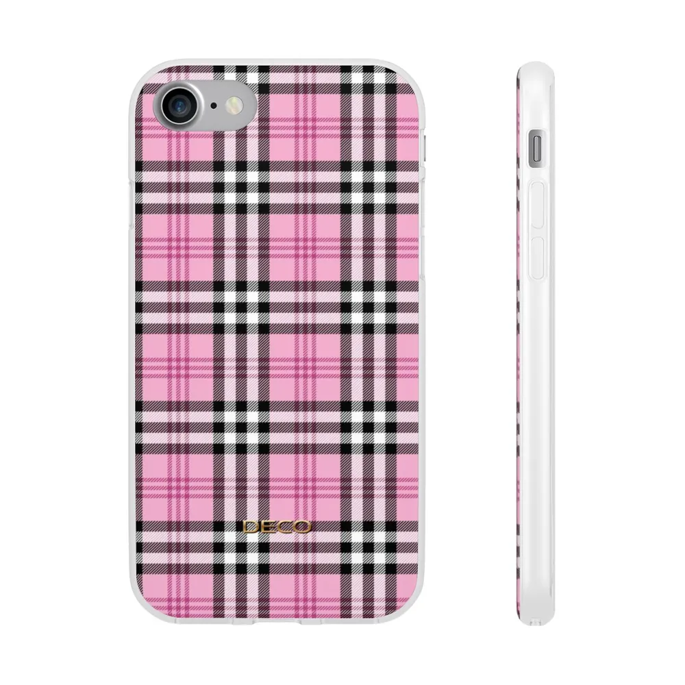 Pink Plaid Phone Case