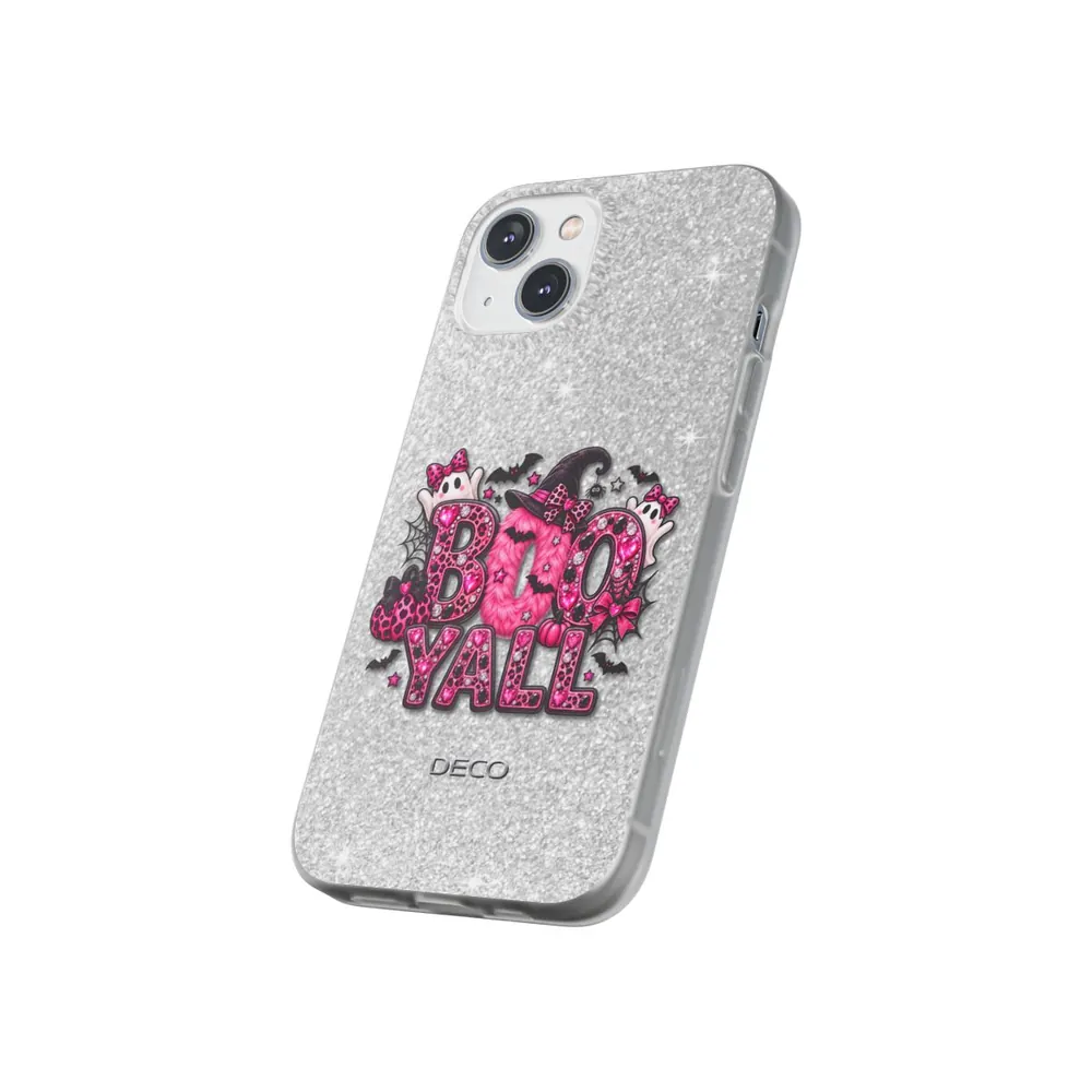 BOO YALL Bling Halloween Phone Case