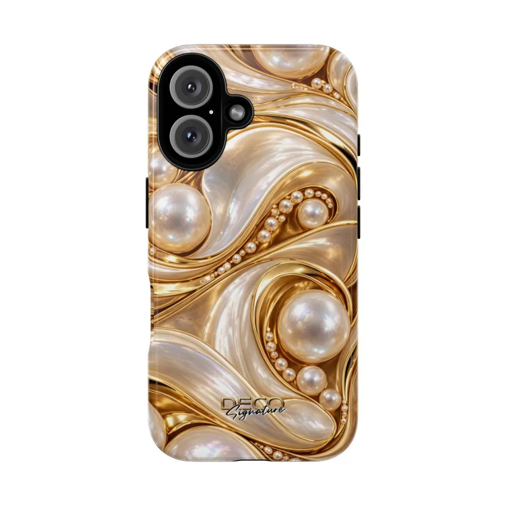 Luxury Pearl DECO Signature Tough Phone Case