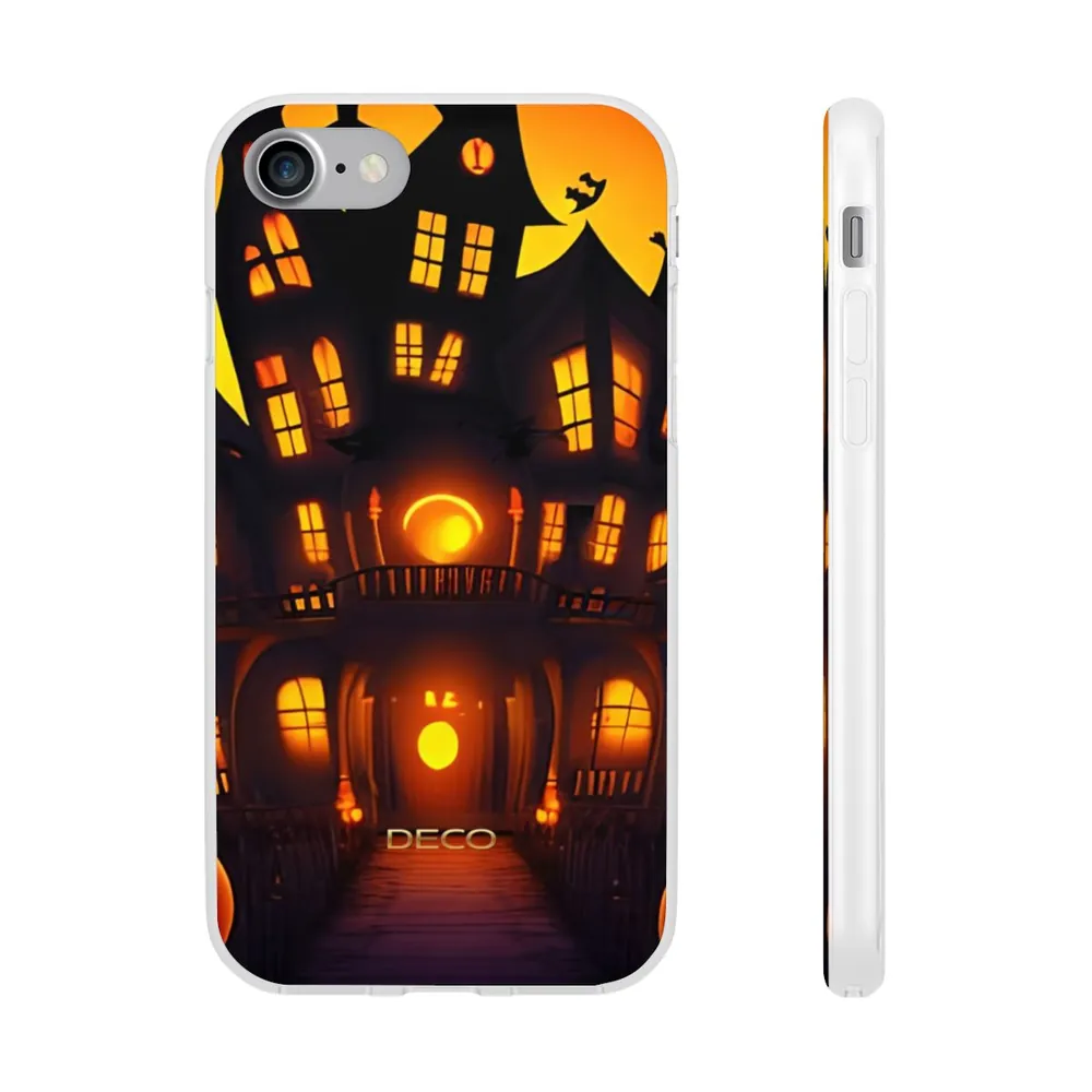 Bizarro Haunted House Spooky Halloween Phone Case