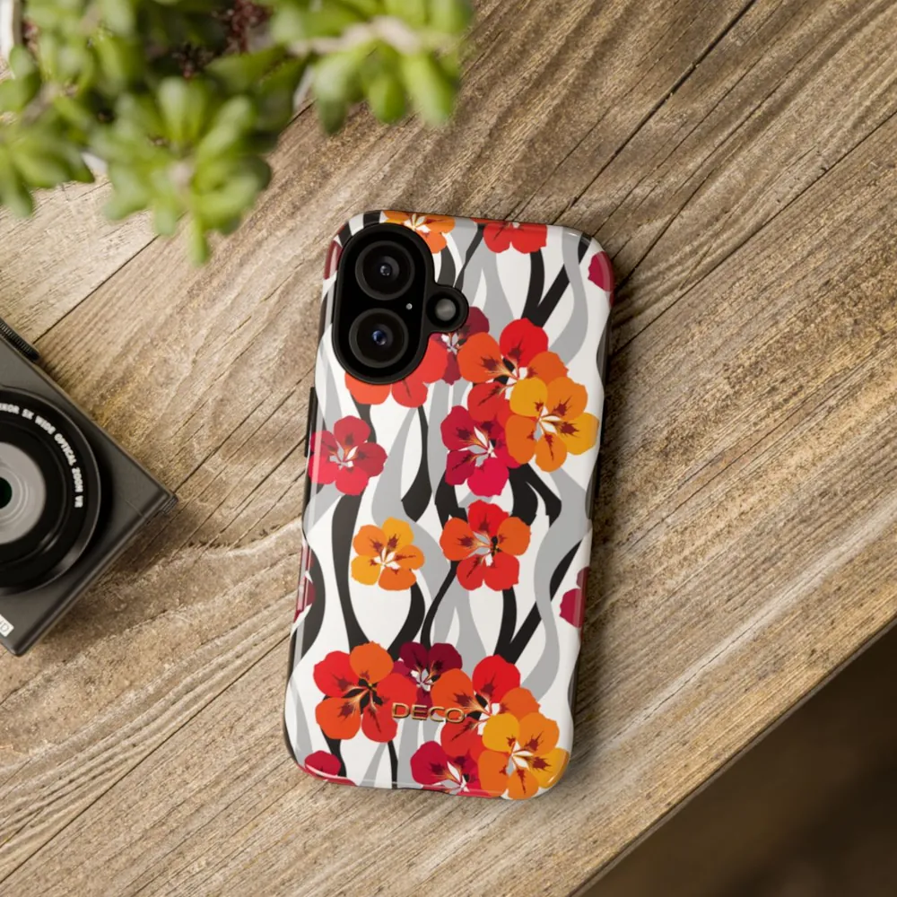 Hibiscus Floral Tough Phone Case
