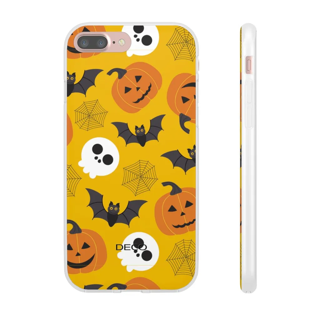 Bats & Spiders Spooky Halloween Phone Case