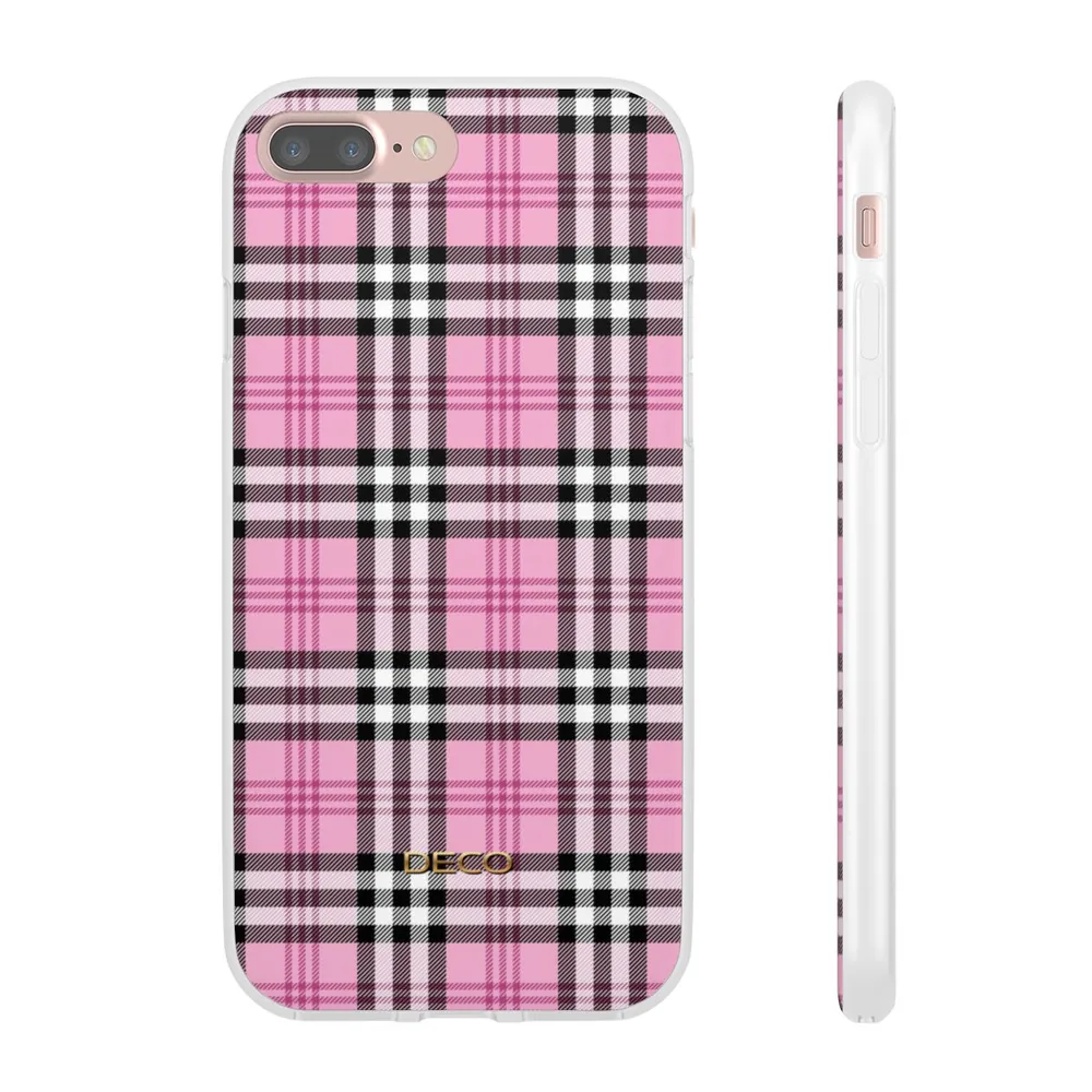 Pink Plaid Phone Case