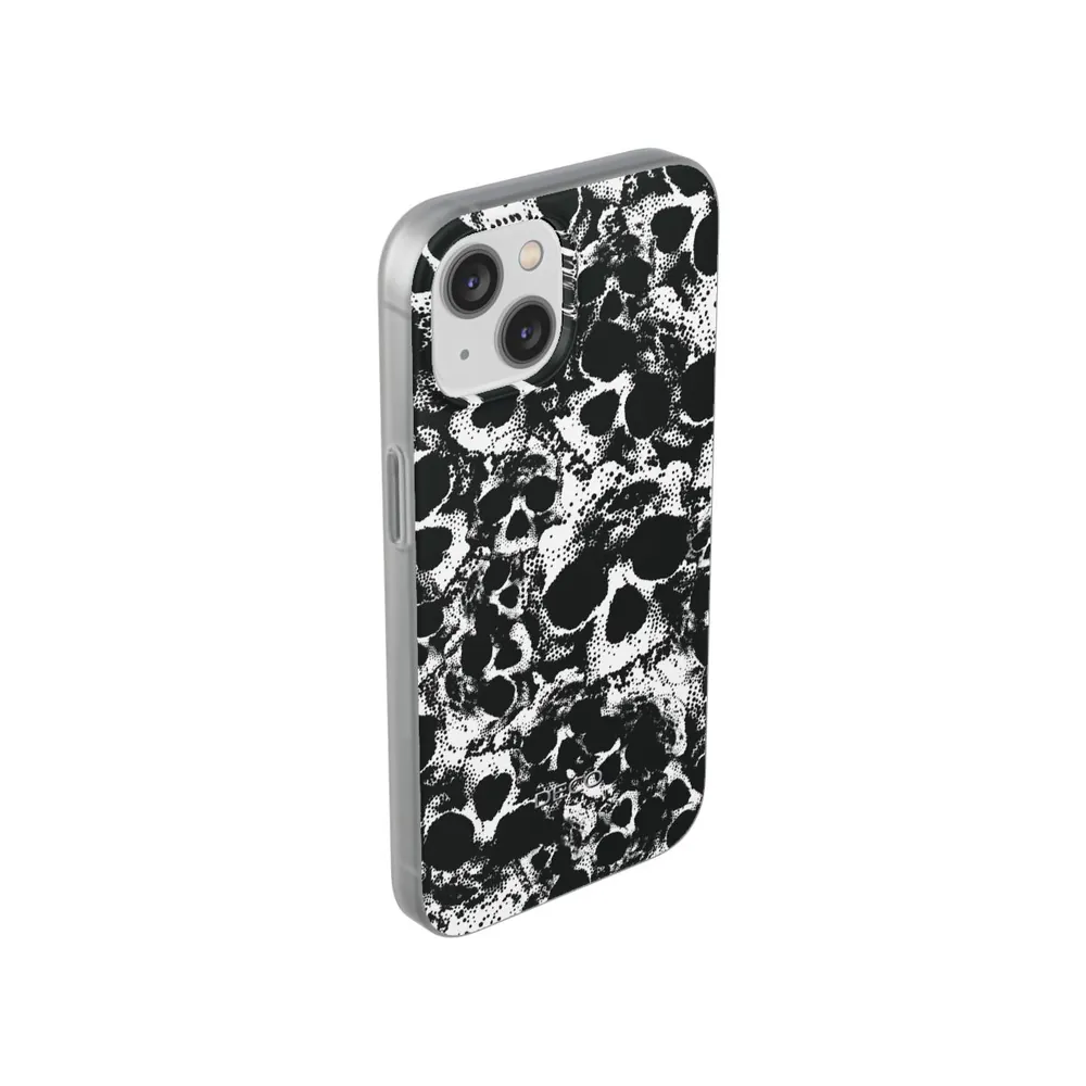 Boneyard Skulls Spooky Halloween Phone Case