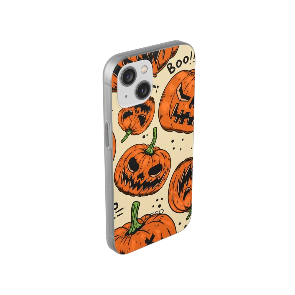 Pumpkin Terror Spooky Halloween Phone Case