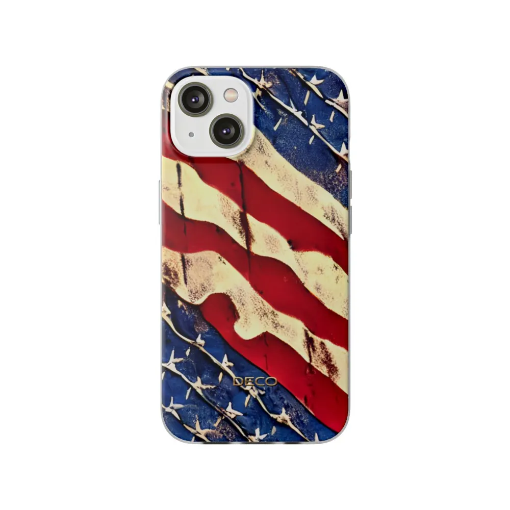Rustic America Vintage Flag Phone Case