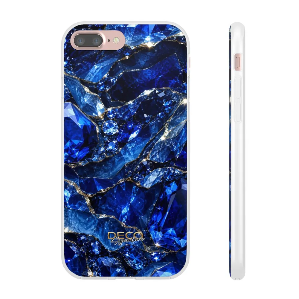 Luxury Sparkling Sapphire DECO Signature Phone Case