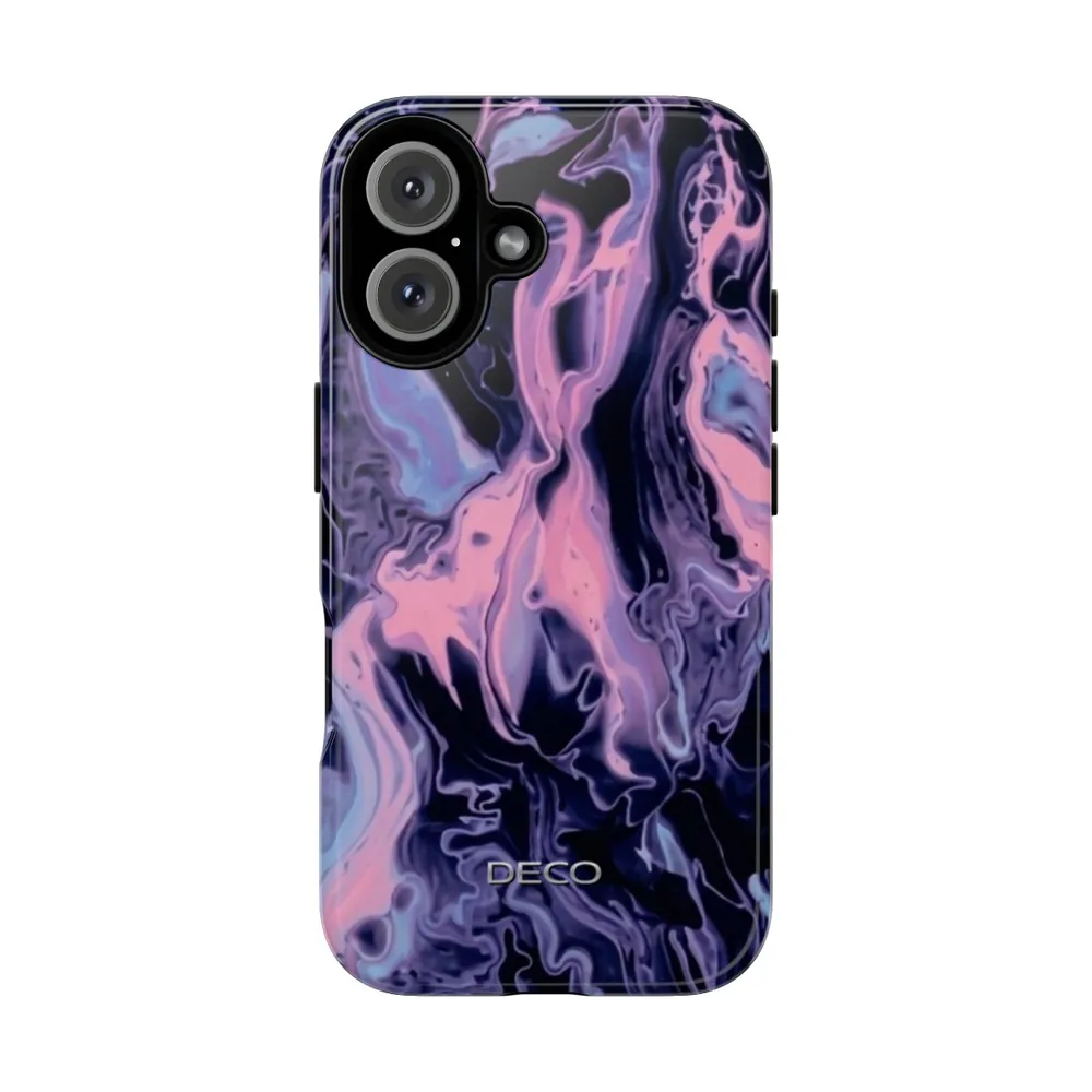 Pastel Contrast Swirl Tough Phone Case