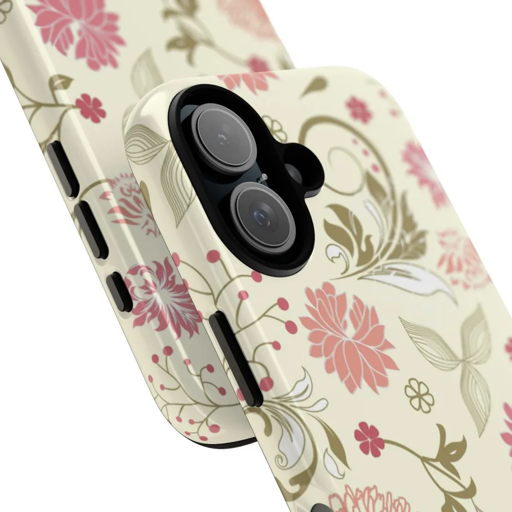 Vintage Delicate Floral Tough Phone Case
