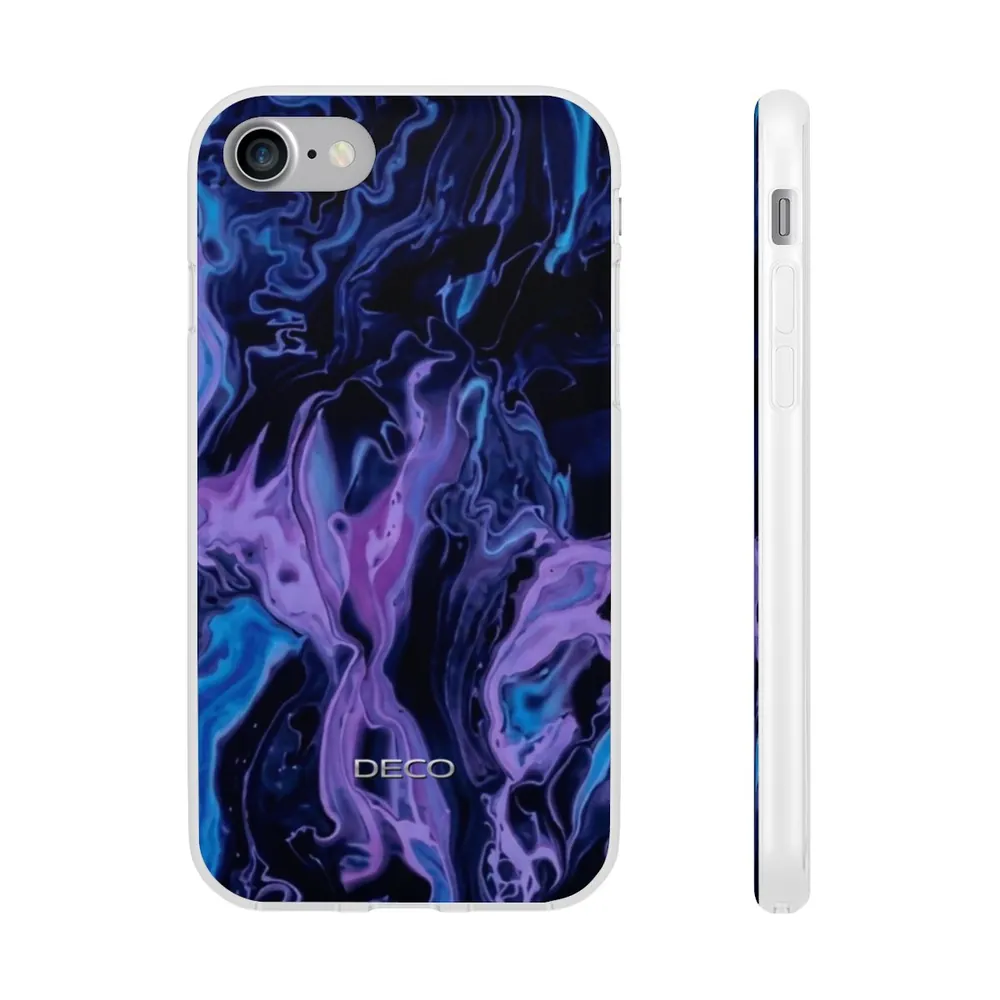 Deep Purple Swirl Phone Case