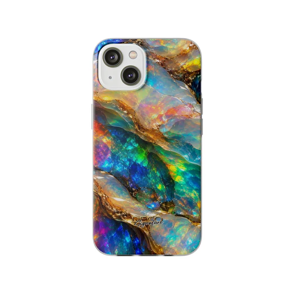 Luxury Vivid Opal DECO Signature Phone Case