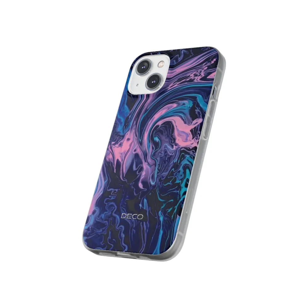 Pastel Rainbow Deep Swirl Phone Case