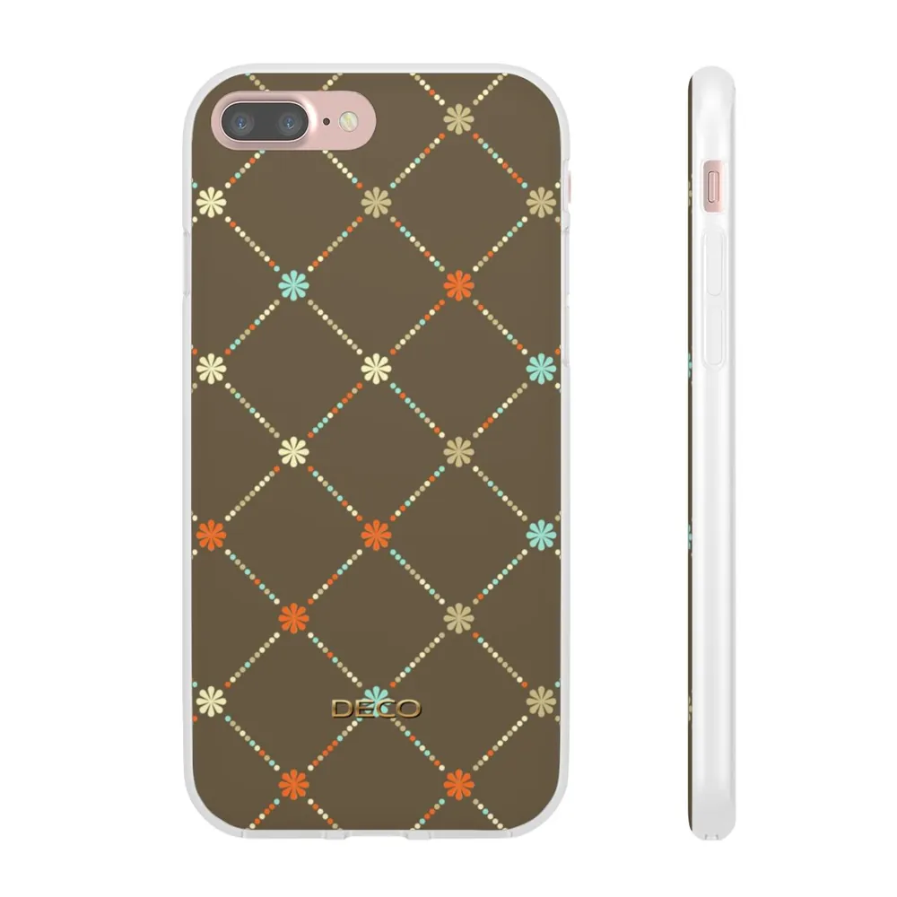 Daisy Dots Plaid Phone Case