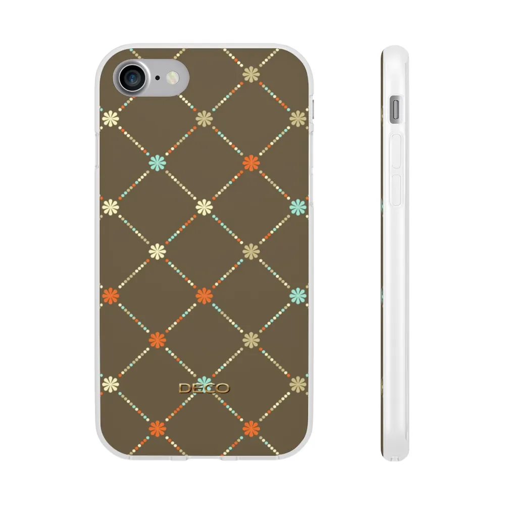 Daisy Dots Plaid Phone Case
