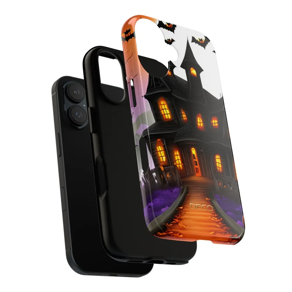 Haunted House Spooky Halloween Tough Phone Case