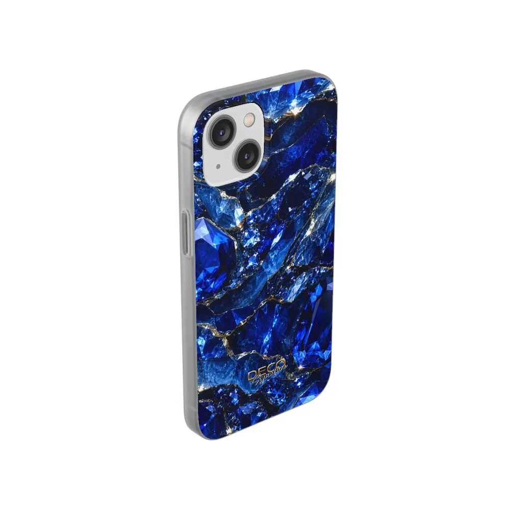 Luxury Sparkling Sapphire DECO Signature Phone Case