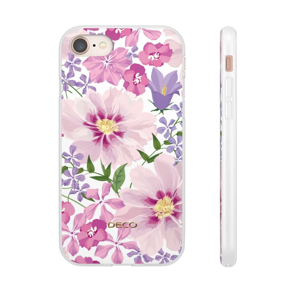Pastel Pink Peonies Floral Phone Case