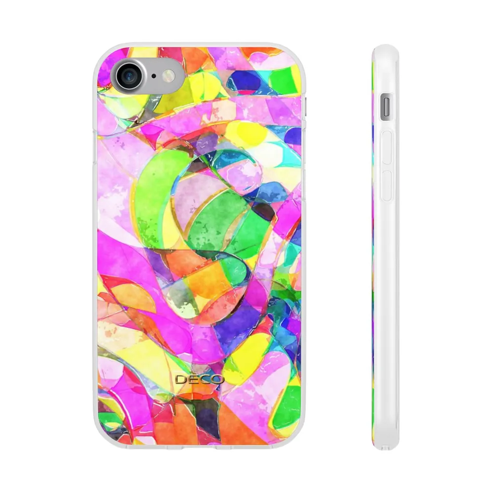 Abstract Neon Watercolor Phone Case