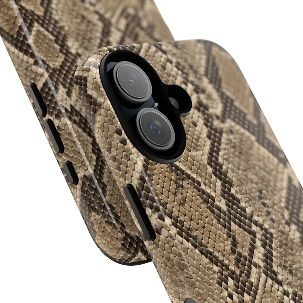 Python Snake Skin Tough Phone Case