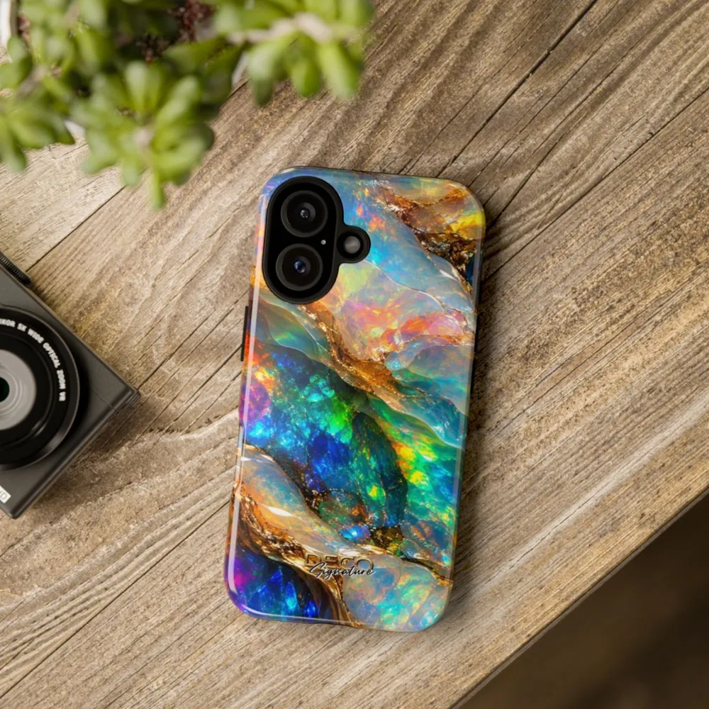 Luxury Vivid Opal DECO Signature Tough Phone Case
