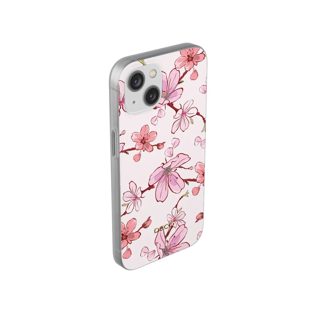 Pink Cherry Blossoms Floral Phone Case