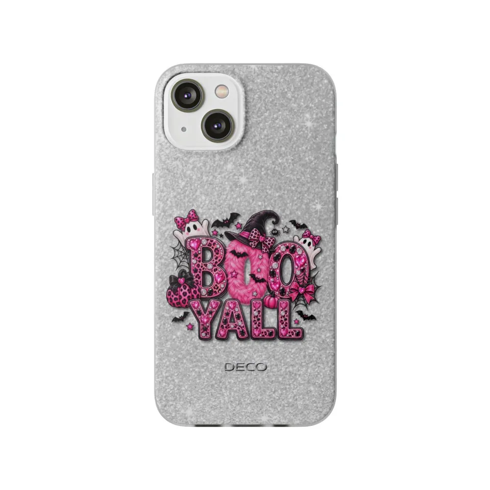 BOO YALL Bling Halloween Phone Case