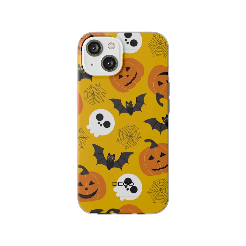 Bats & Spiders Spooky Halloween Phone Case