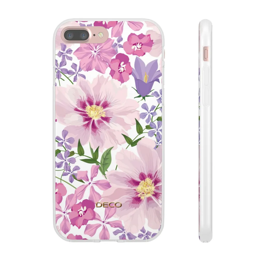 Pastel Pink Peonies Floral Phone Case
