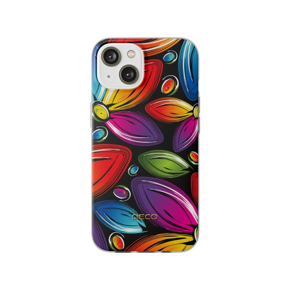 Rainbow Floral Phone Case