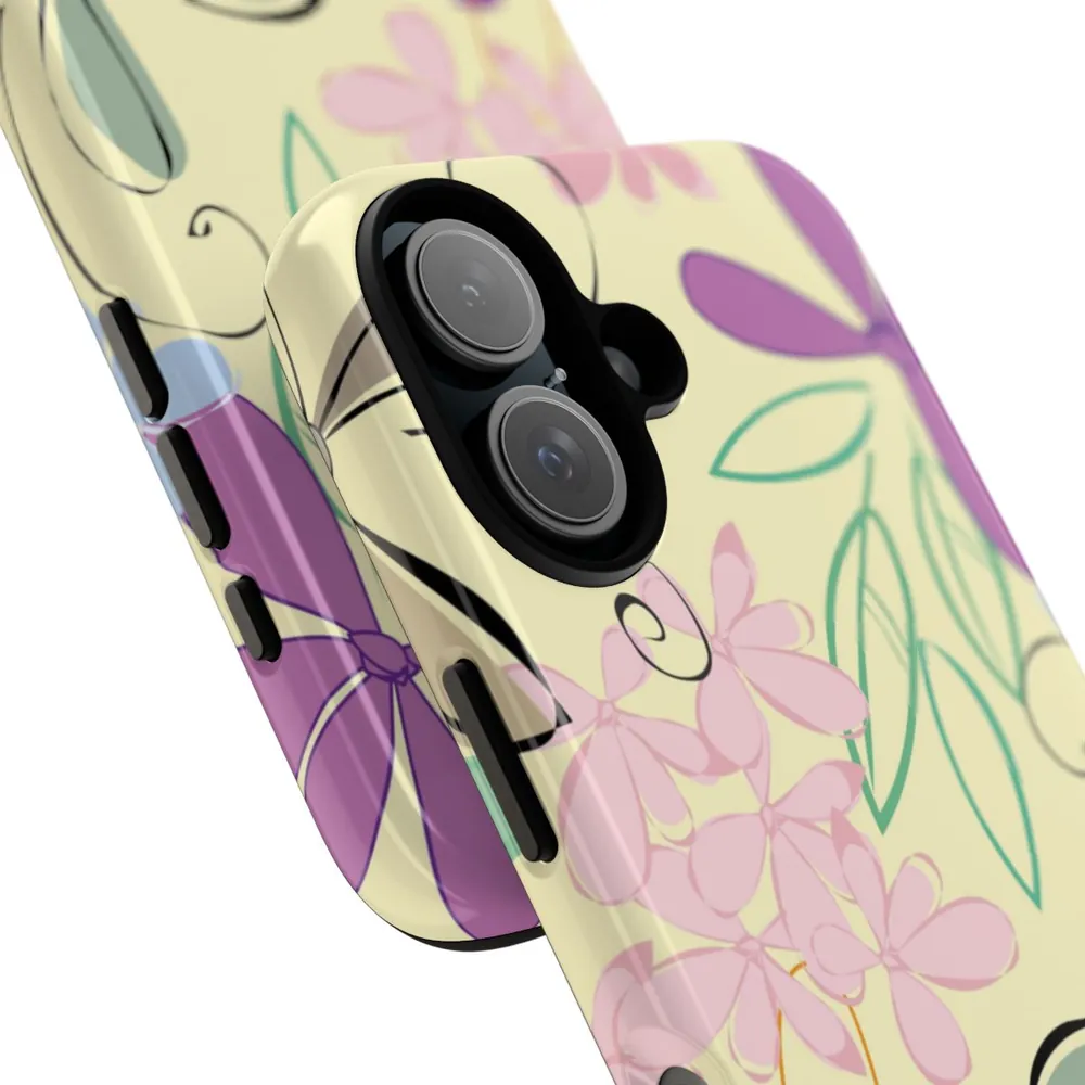 Whimsy Floral Tough Phone Case