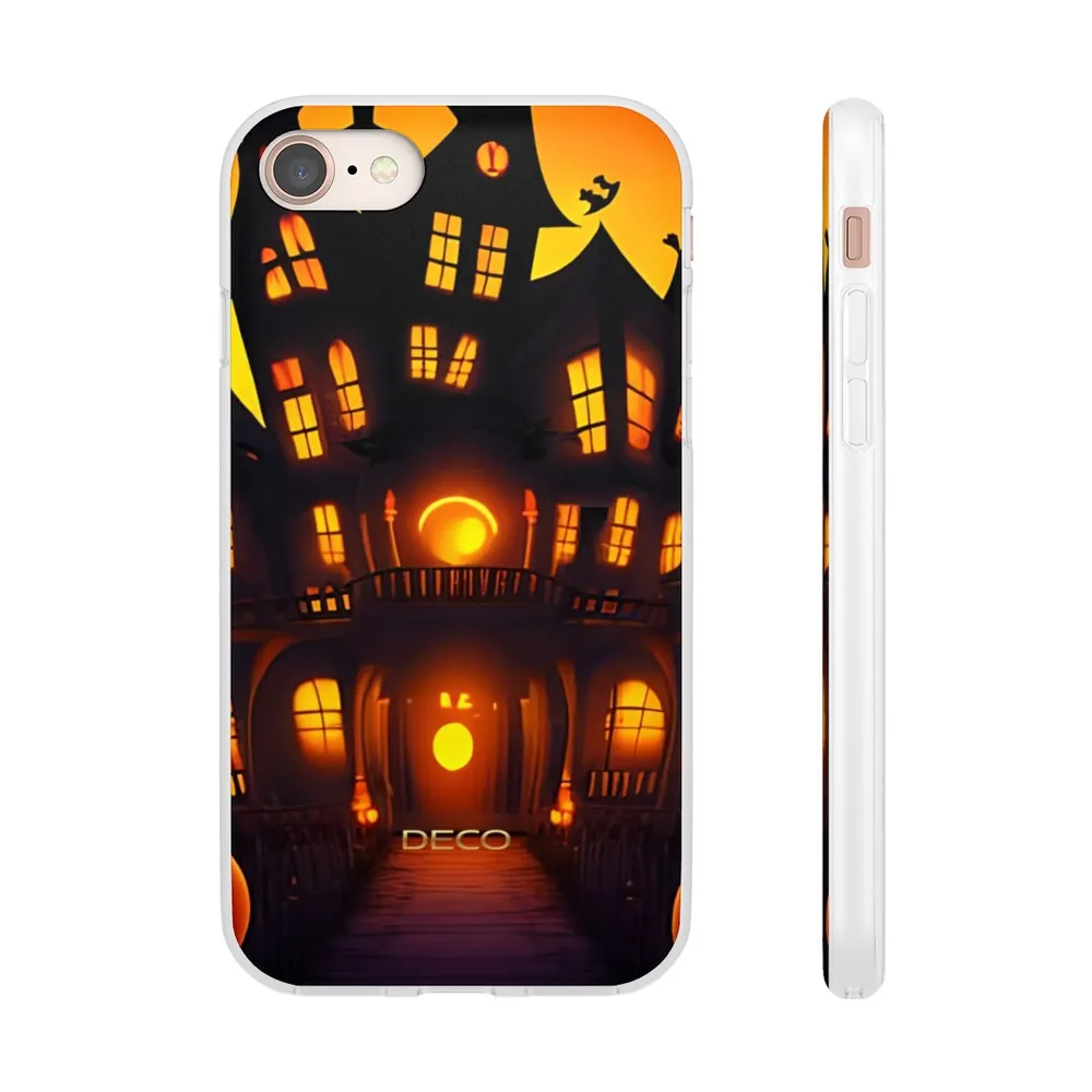 Bizarro Haunted House Spooky Halloween Phone Case