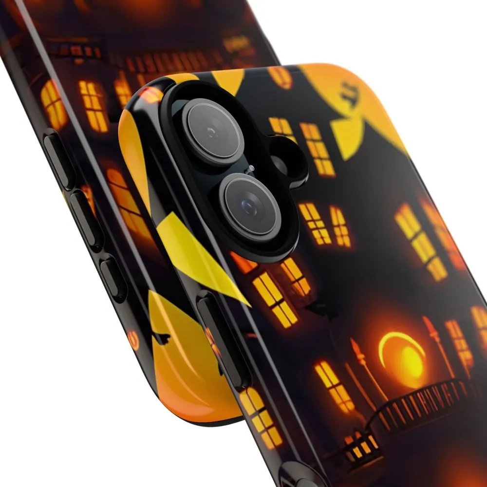 Bizarro Haunted House Spooky Halloween Tough Phone Case