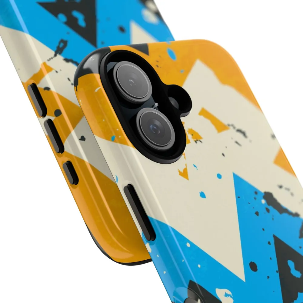 Street Grunge Geometric Tough Phone Case