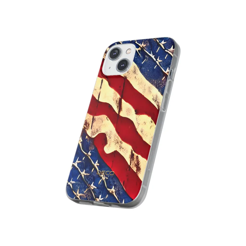 Rustic America Vintage Flag Phone Case
