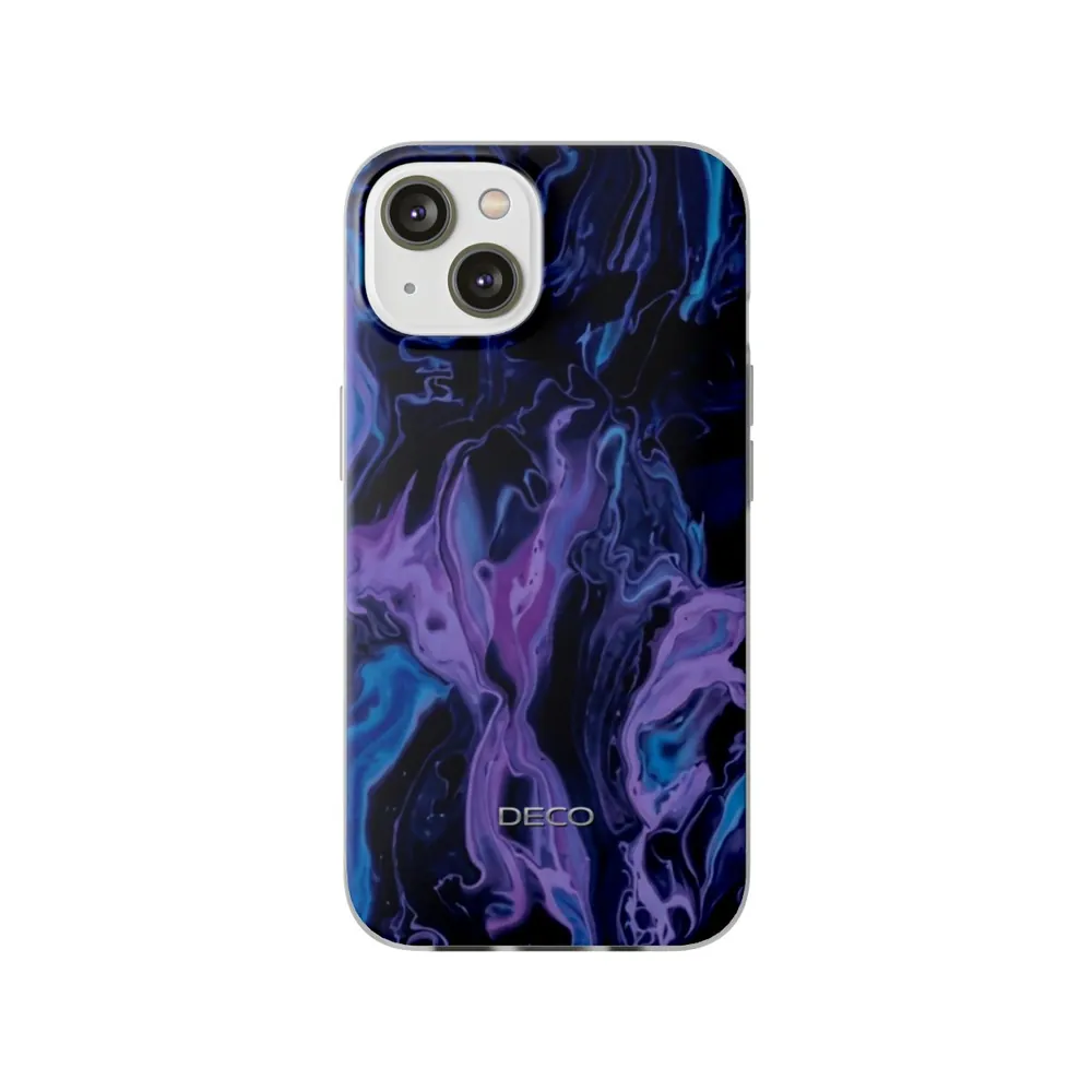 Deep Purple Swirl Phone Case