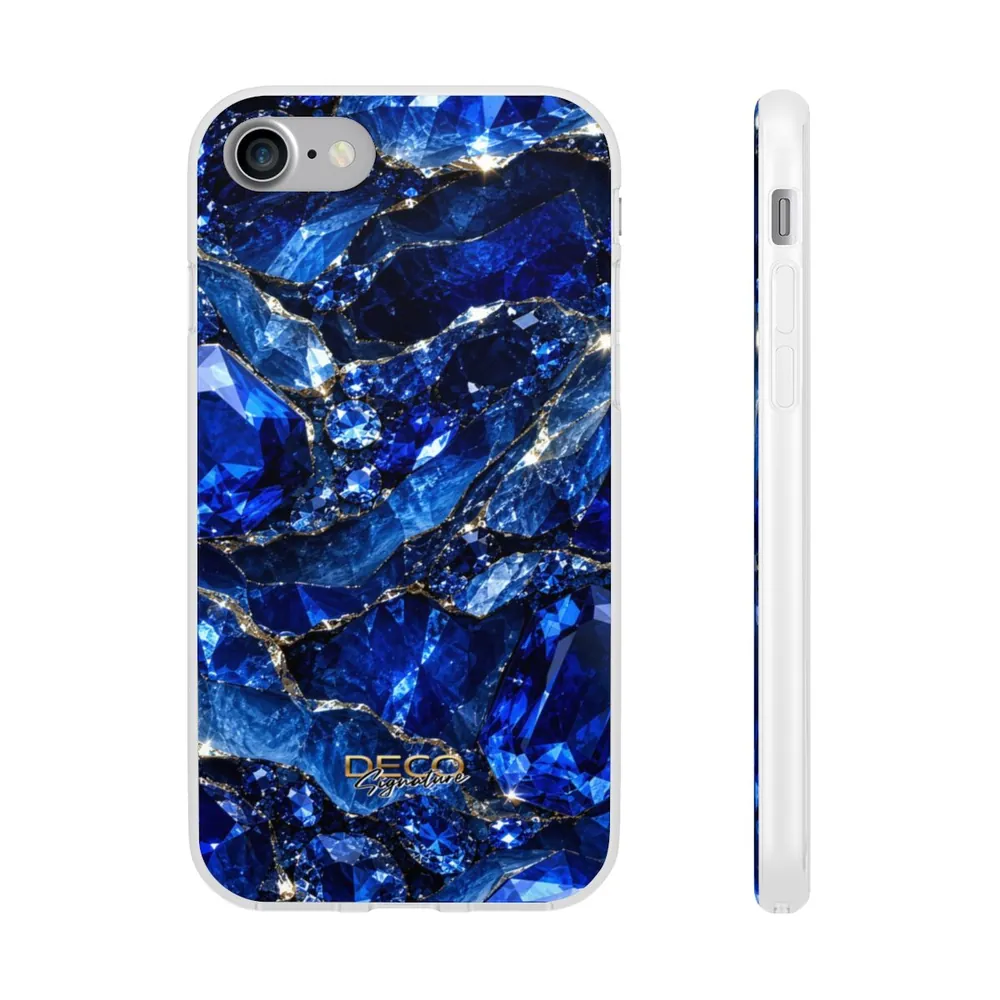 Luxury Sparkling Sapphire DECO Signature Phone Case