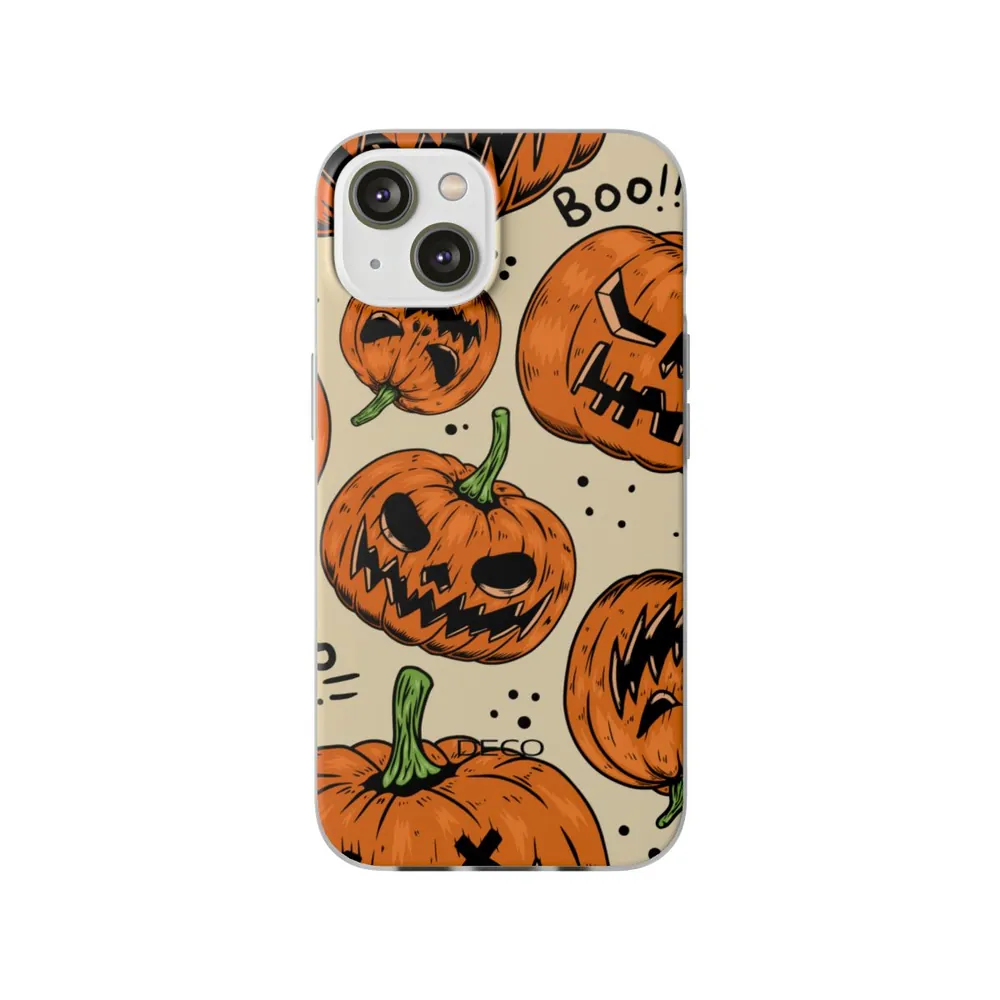 Pumpkin Terror Spooky Halloween Phone Case
