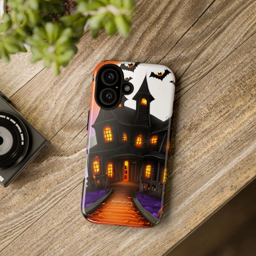 Haunted House Spooky Halloween Tough Phone Case