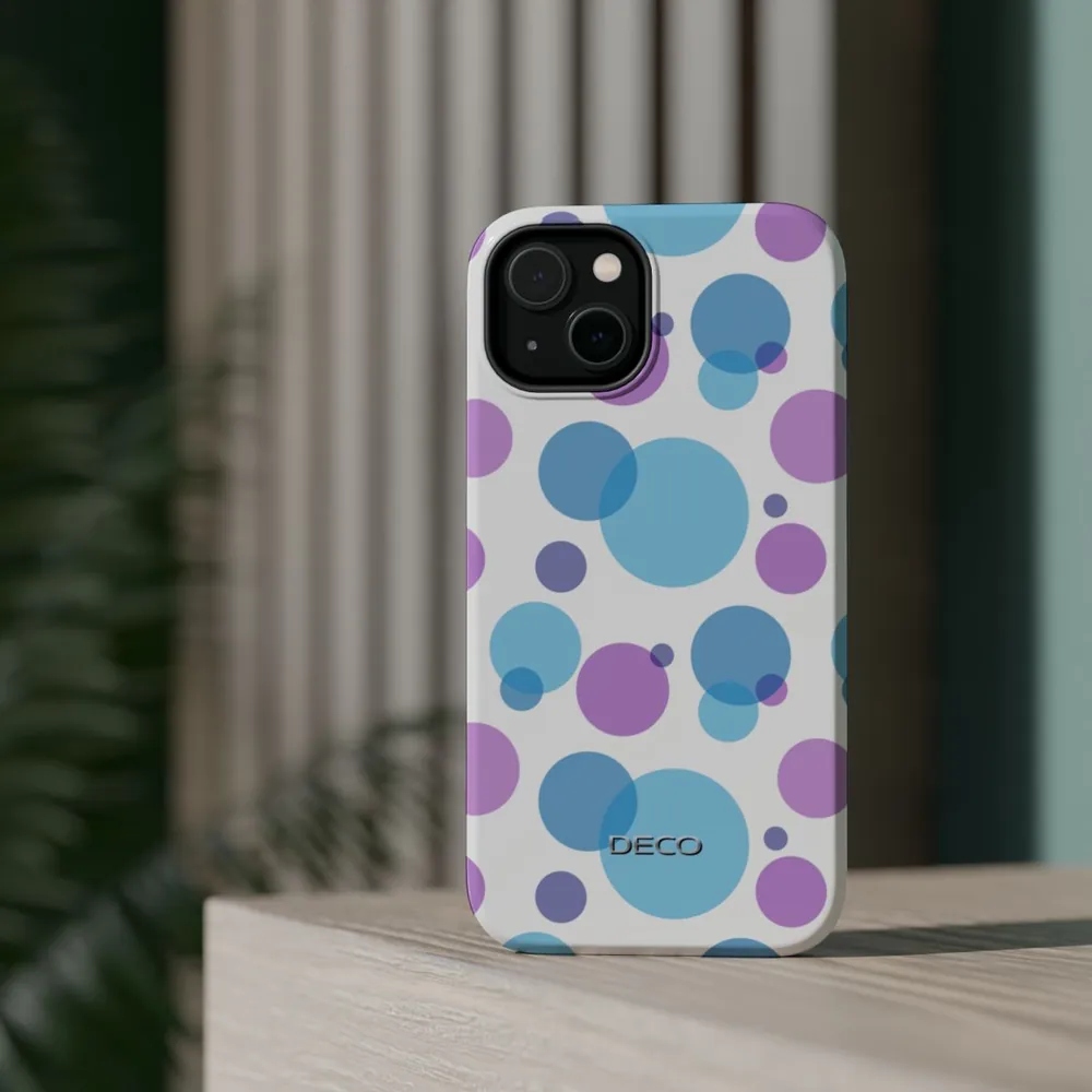 Pastel Dots MagSafe Impact-Resistant Phone Case