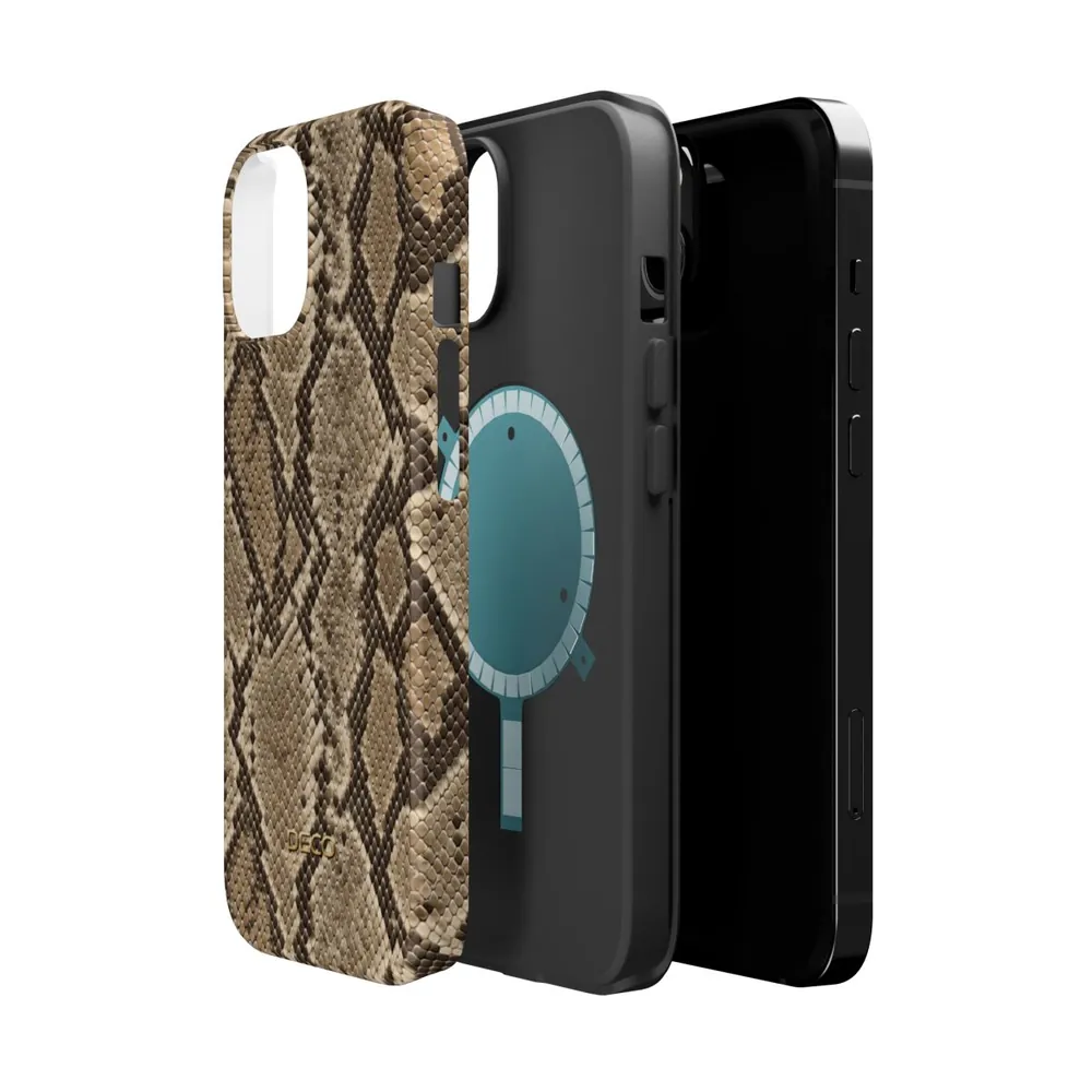 Python Snake Skin MagSafe Impact-Resistant Phone Case