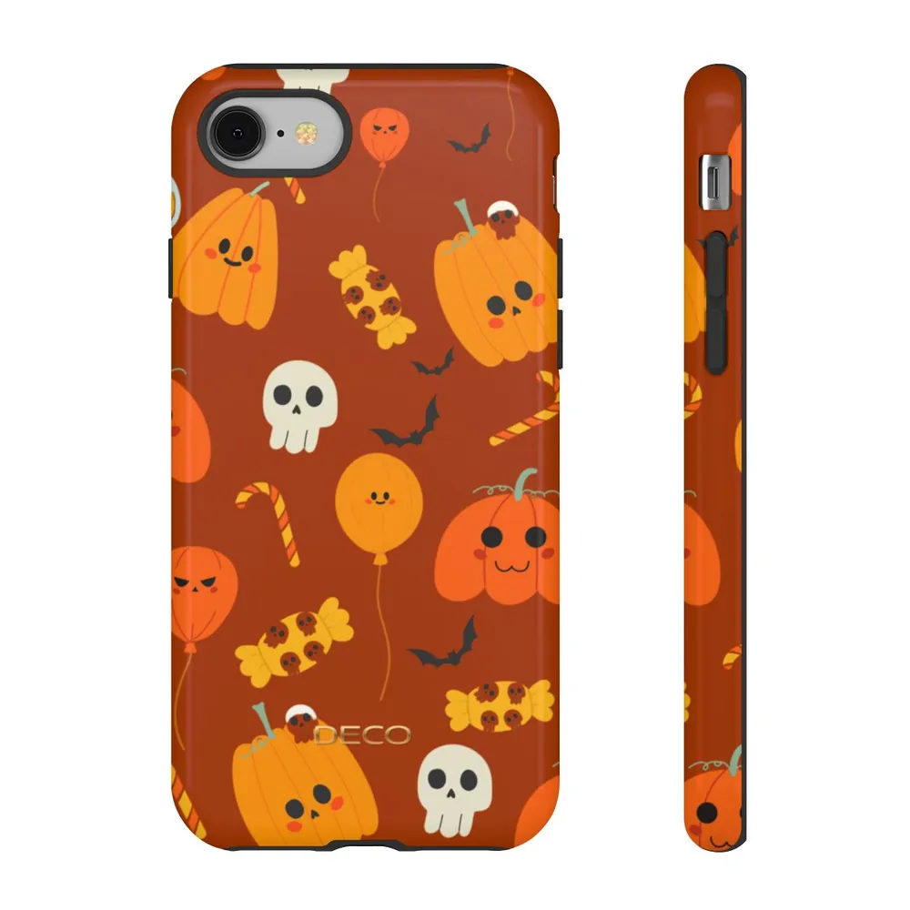 Pumpkin Candy Spooky Halloween Tough Phone Case