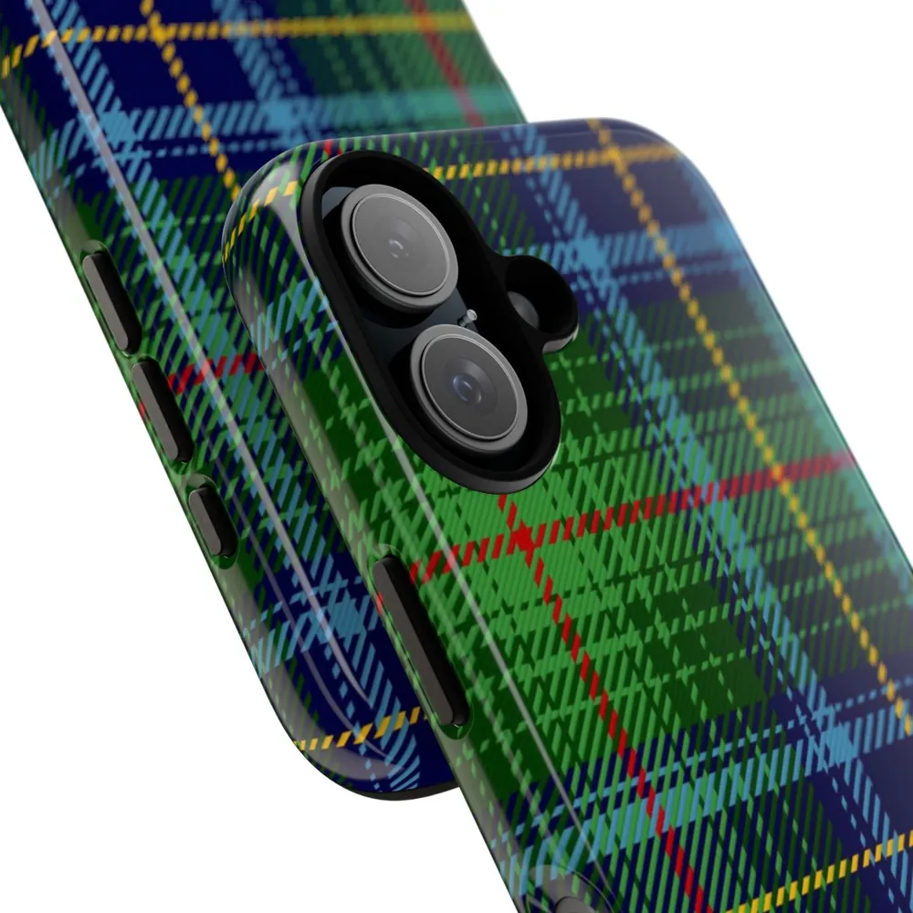 Blue Green Tartan Plaid Tough Phone Case