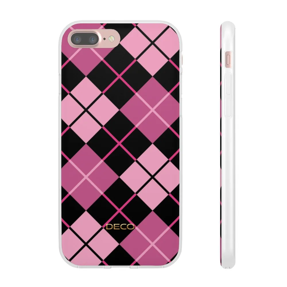 Pink Argyle Plaid Phone Case