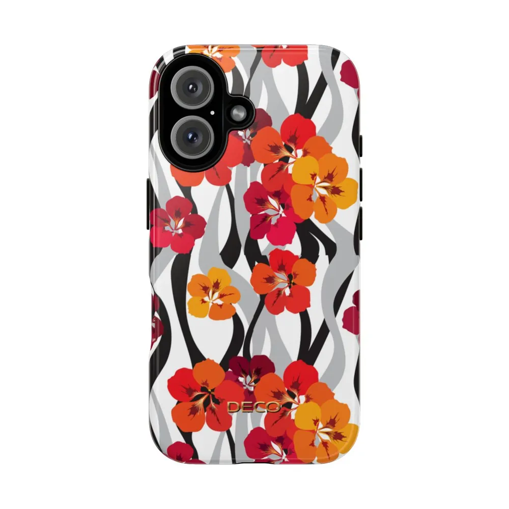 Hibiscus Floral Tough Phone Case