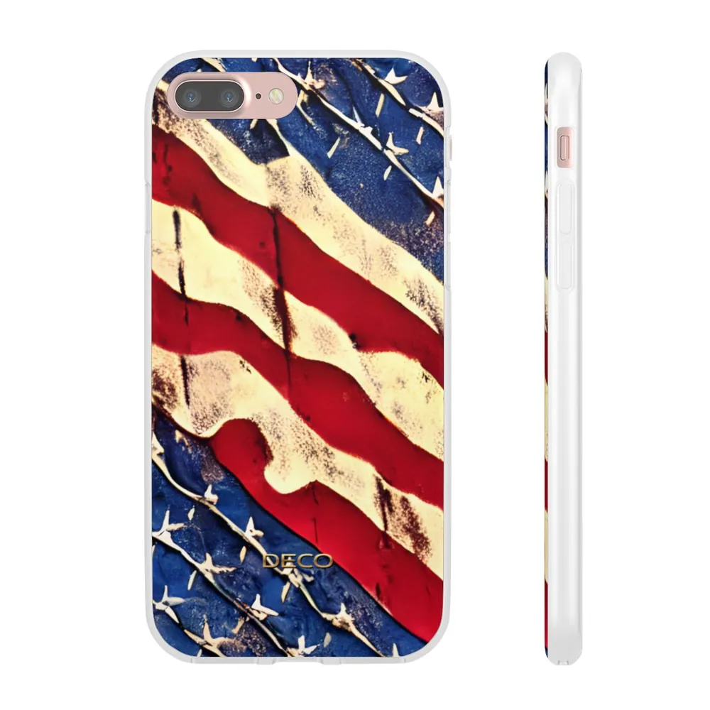 Rustic America Vintage Flag Phone Case