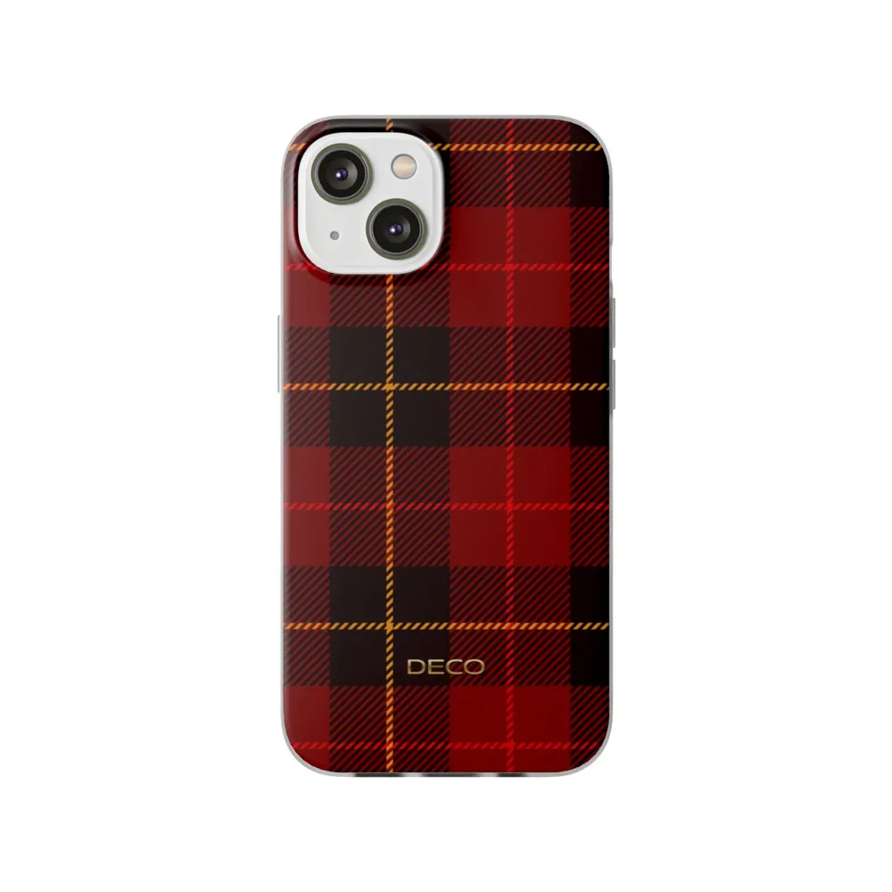 Classic Red Tartan Plaid Phone Case