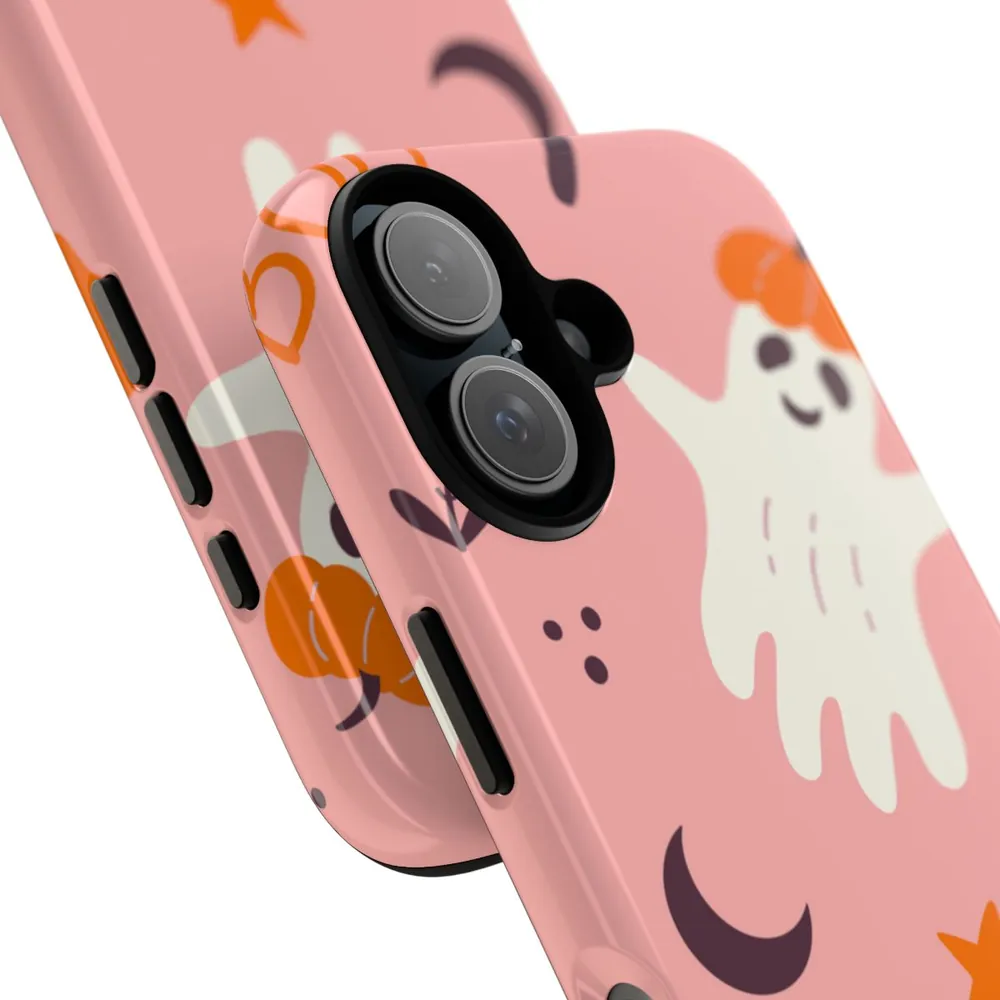 Pumpkin Ghosts Spooky Halloween Tough Phone Case