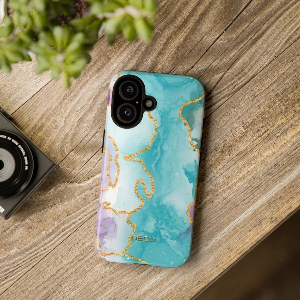 Watercolor Pastel Marble Tough Phone Case