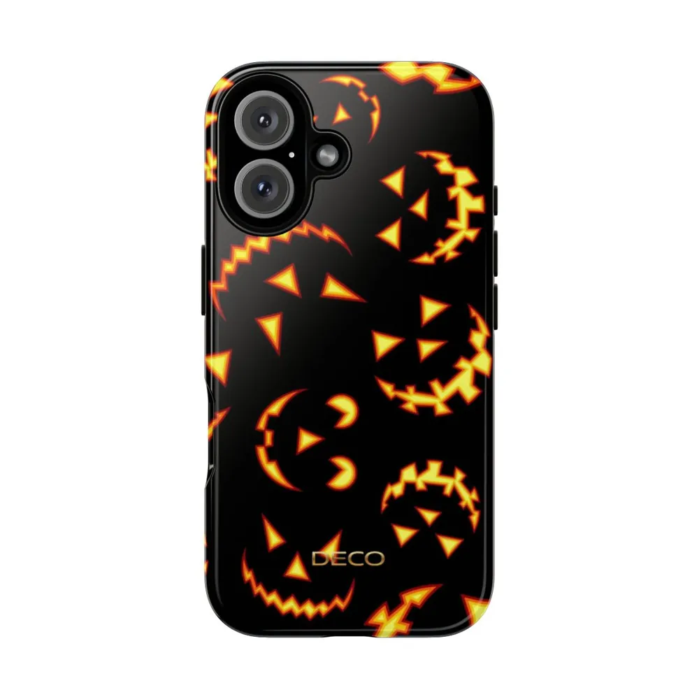 Creepy Jack-o-lanterns Spooky Halloween Tough Phone Case