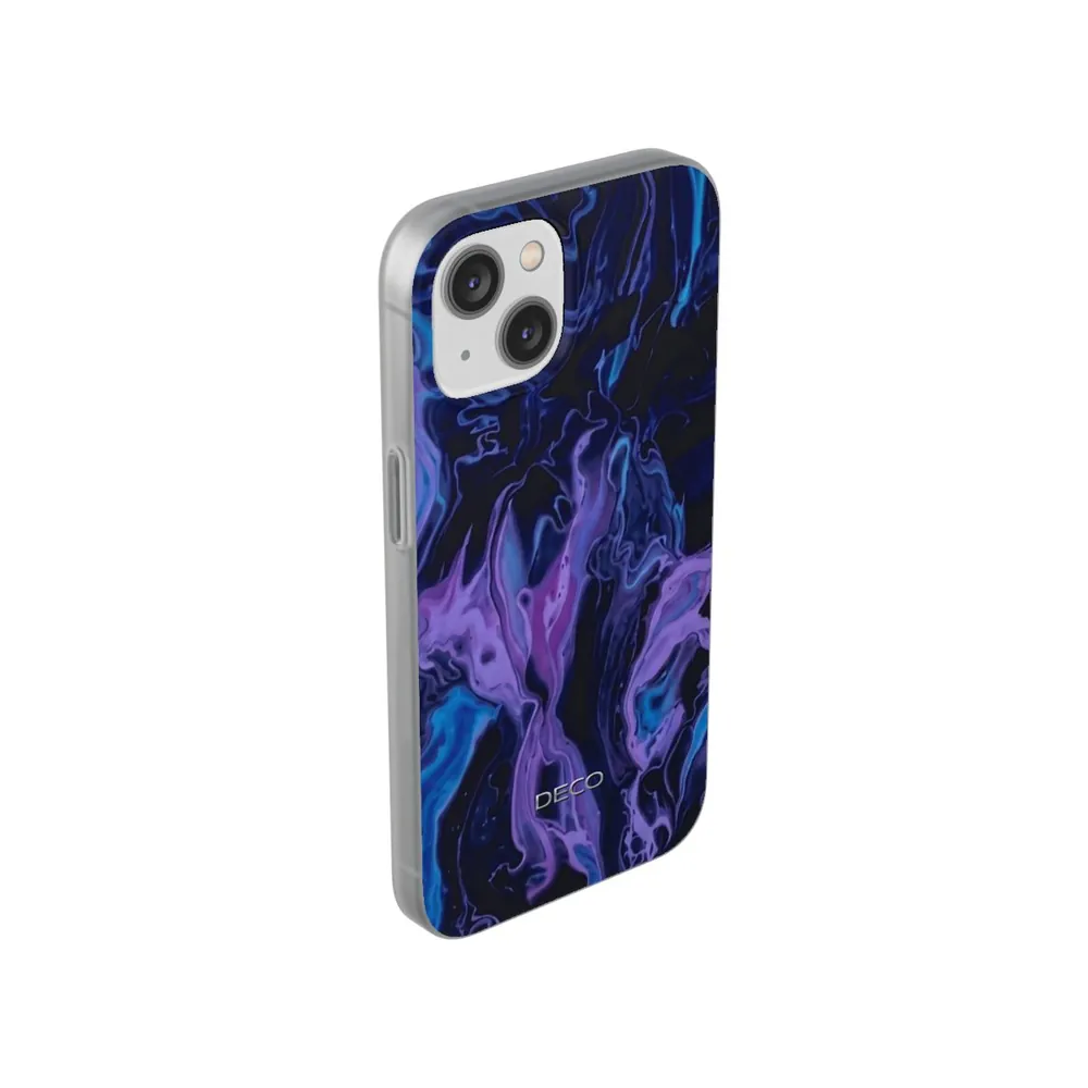 Deep Purple Swirl Phone Case